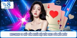 Baccarat O8 Hấp Dẫn Khiến Hội Viên Theo Dõi Mỗi Ngày