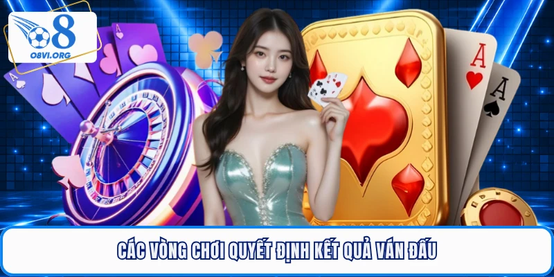 Các vòng chơi quyết định kết quả ván đấu