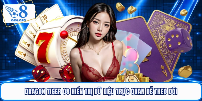 Dragon Tiger O8 hiển thị dữ liệu trực quan dễ theo dõi