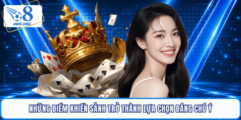Những điểm khiến sảnh trở thành lựa chọn đáng chú ý