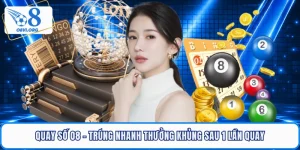 Quay Số O8 - Trúng Nhanh Thưởng Khủng Sau 1 Lần Quay