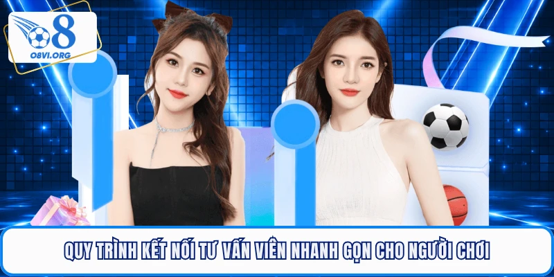 Quy trình kết nối tư vấn viên nhanh gọn cho người chơi