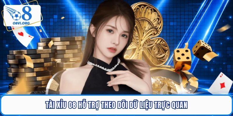 Tài xỉu O8 hỗ trợ theo dõi dữ liệu trực quan